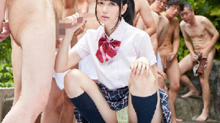 都会の美少女転校生が、田舎のオジサンに「ビッチ」と誤認識され、犯される。