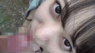 素人女子校生の露出撮影中に忍び寄られ生ハメ中出し