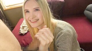 長身ブロンド美女をナンパし、ホテルに連れ込んで身体を堪能する。