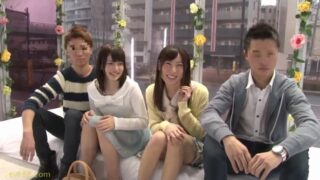 大学生がパートナーに見られながらの中出し恥ずかしい交尾