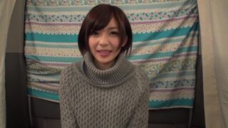 ショートカット美少女とのナンパ手コキ・フェラ抜き