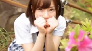 ショートカットJKが男優棒で汗だくになり、本気でイキる