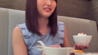 ご飯を奢ってナンパした素人と即ホ即パコしました