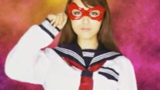 美少女仮面ヒロインが悪の将軍に中出し強姦で処女を失う