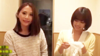 相席居酒屋でOLコンビを同時に持ち帰り