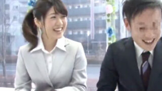 同僚が気まずくなる謝礼目的の魔法ミラーSEX