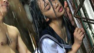 雨の中レイプされたJKが捨てられた。