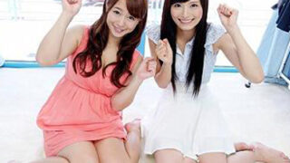 体操着ブルマで童貞男性の初射精を手コキで務める美女たち
