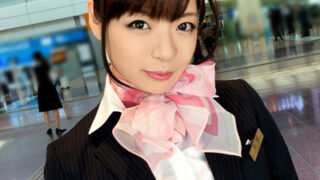 空港でナンパした素人CAが快感の空飛行へ