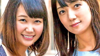 母と娘がナンパされ、3Pで淫乱な親子丼になる