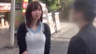 許可しただけなのに中出しされた素人娘