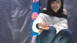 高速電撃でJKが震える、大金を握らせて騙しハメ