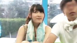 おっとり素人娘がMM号で騙され生ハメ開始