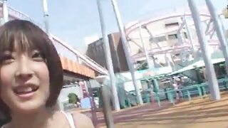 黒髪ショート美女とのハメ撮りセックス