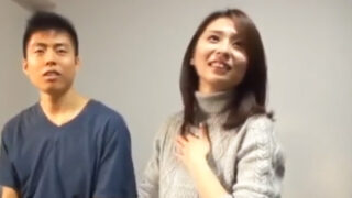 若い美熟女の筆おろし（中出し）で童貞が幸せに。