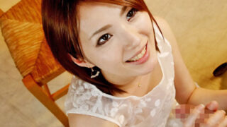 性に困った相手に衝動的に射精介護する美女