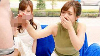 欲求不満なママ友2人組がMM号で乱交セックス