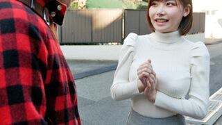 深田えいみが逆ナンで素人男性をヘロヘロにさせる