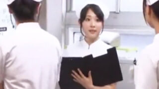 美女ナースが中出し連発