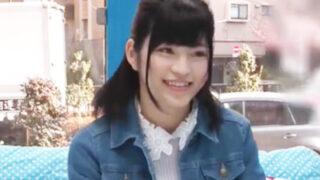 上京直後の純朴美少女JDが東京で激イキ