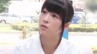 外出しを装って再挿入され、焦るナース。