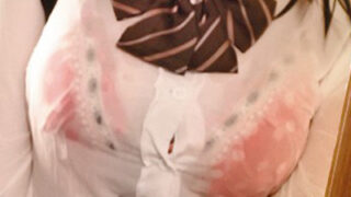 ゲリラ豪雨でずぶ濡れ透けブラの幼馴染と理性崩壊中出しSEX