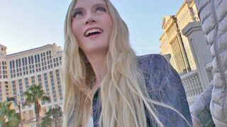 ラスベガスでナンパした金髪美人をホテルに連れ込んでハメ撮りする