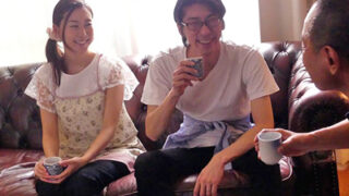 義父に犯される美巨乳妻