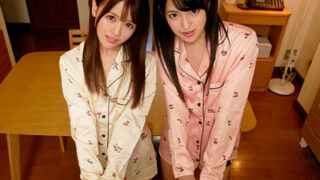 双子姉妹と再会し、3Pを頼まれた