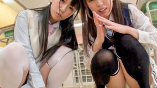 小悪魔系美少女が淫語で挑発し、3Pに挑む。