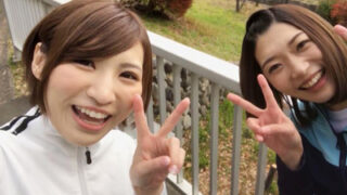 肉食系のスポーツ女子が久々に肉食3P。