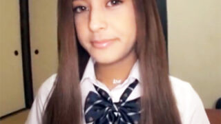 制服が似合う褐色ハーフ美少女のハメ撮り
