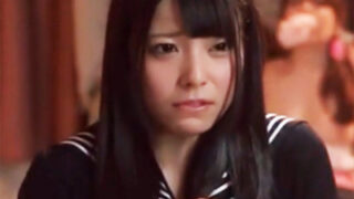 母に見られる中でAV撮影を余儀なくされたJK