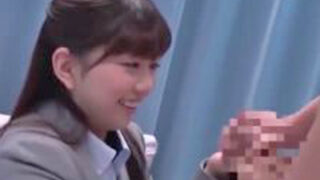 OLが好評の童貞くんの凄い射精量