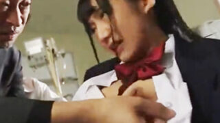 敵に捕らえられたJKスパイが快楽拷問に堕ち、アへイキ