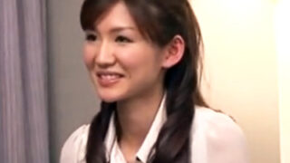 真面目な人妻がAVで他人棒初体験、マジイキ