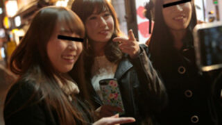 終電逃しの酔いJDをゲットし撮影