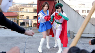 美少女戦隊が、男の肉体に何度でも襲いかかり、屈せず成敗する。