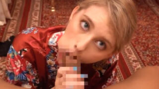 美人白人ソープ嬢に奉仕され、あっという間に精液が漏れる