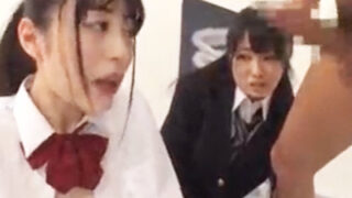 再婚相手のJK姉妹が無理やり近親3Pされる