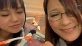 歯科医院で麻酔された患者を襲うメガネ痴女。