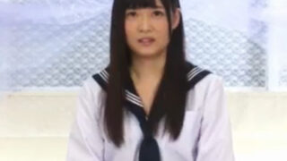 可愛い制服少女がアナル中出しでイキまくる。