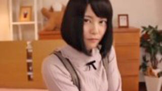 博多弁の可愛い妹が親の不在中に兄と生ハメ恋人ごっこをする。