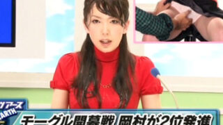 読み聞かせでガビガビな笑顔とカメラ目線の女子アナ