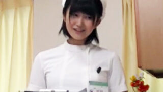 可愛い看護師の透けパンが勃起を誘い、お尻を触って撫で回すと神展開が起きた