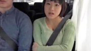 温泉番組で騙され、現場で素人奥さんがハメられた