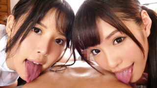 美少女コンビが4Pで潮吹き大量絶頂。