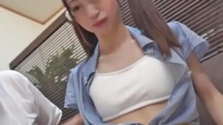温かい♥ パイパンJKに中出し