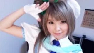 コスプレイヤーの避妊具なしナマ中出し撮影を隠し撮り