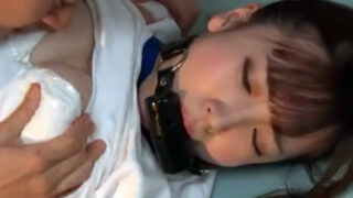 全員フル勃起させられたパイパン美少女マネージャーが縛られる